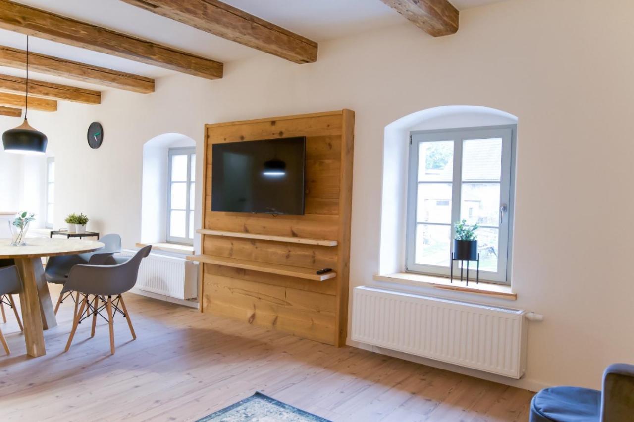 Farmhouse Eckartsberg Im Zittauer Gebirge - Ferienwohnung Mit 2 Schlafzimmern, Terrasse Und Wallbox Mittelherwigsdorf Εξωτερικό φωτογραφία